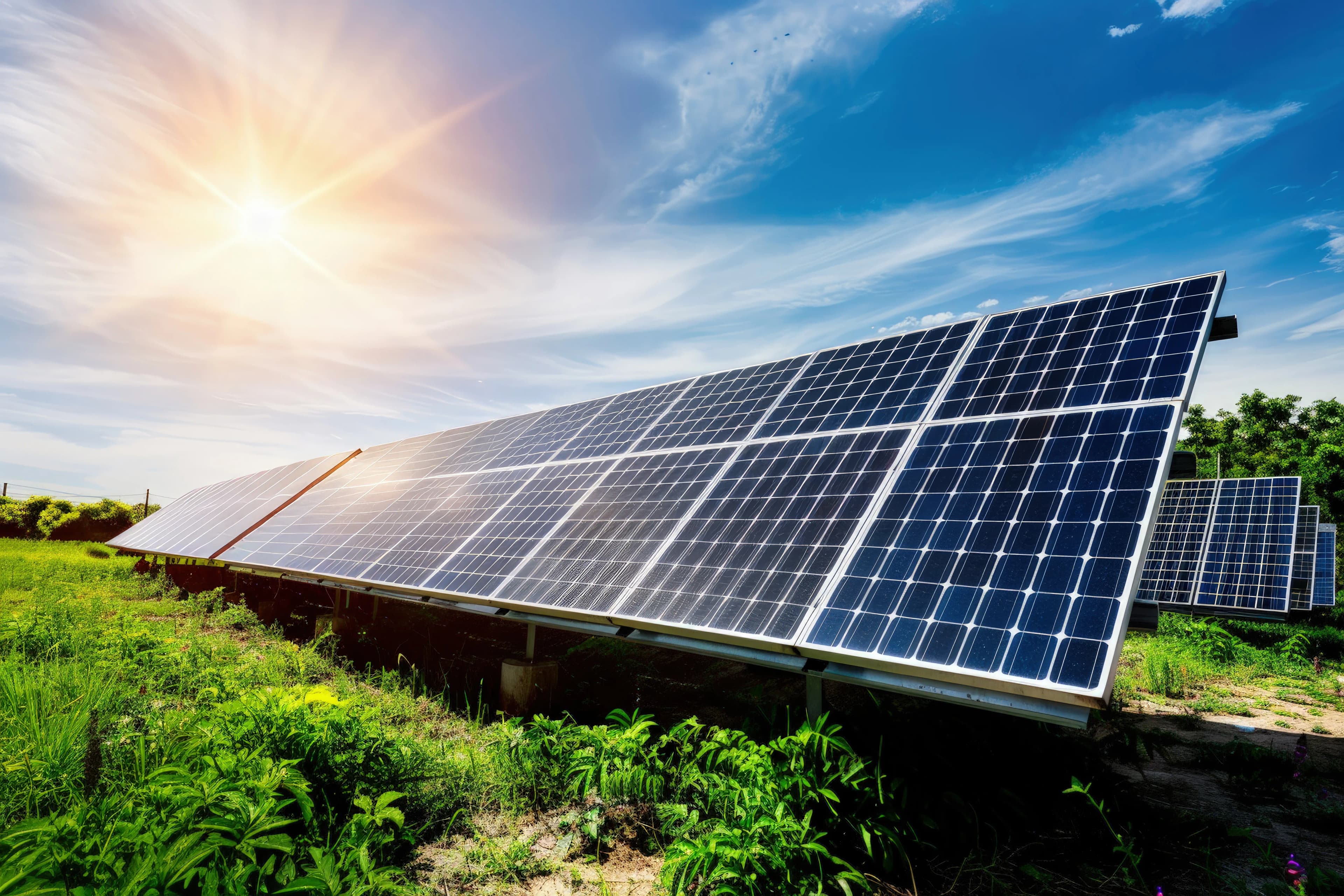 Solar Panels on Roof