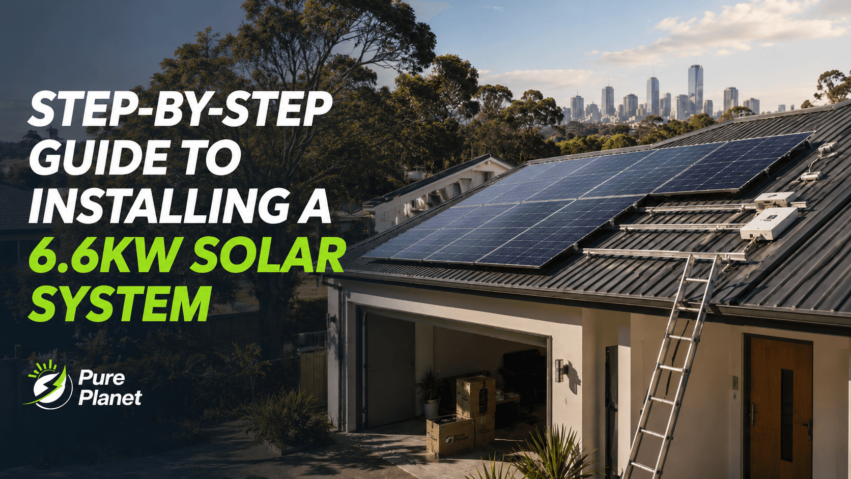 Step-by-Step Guide to Installing a 6.6kW Solar System