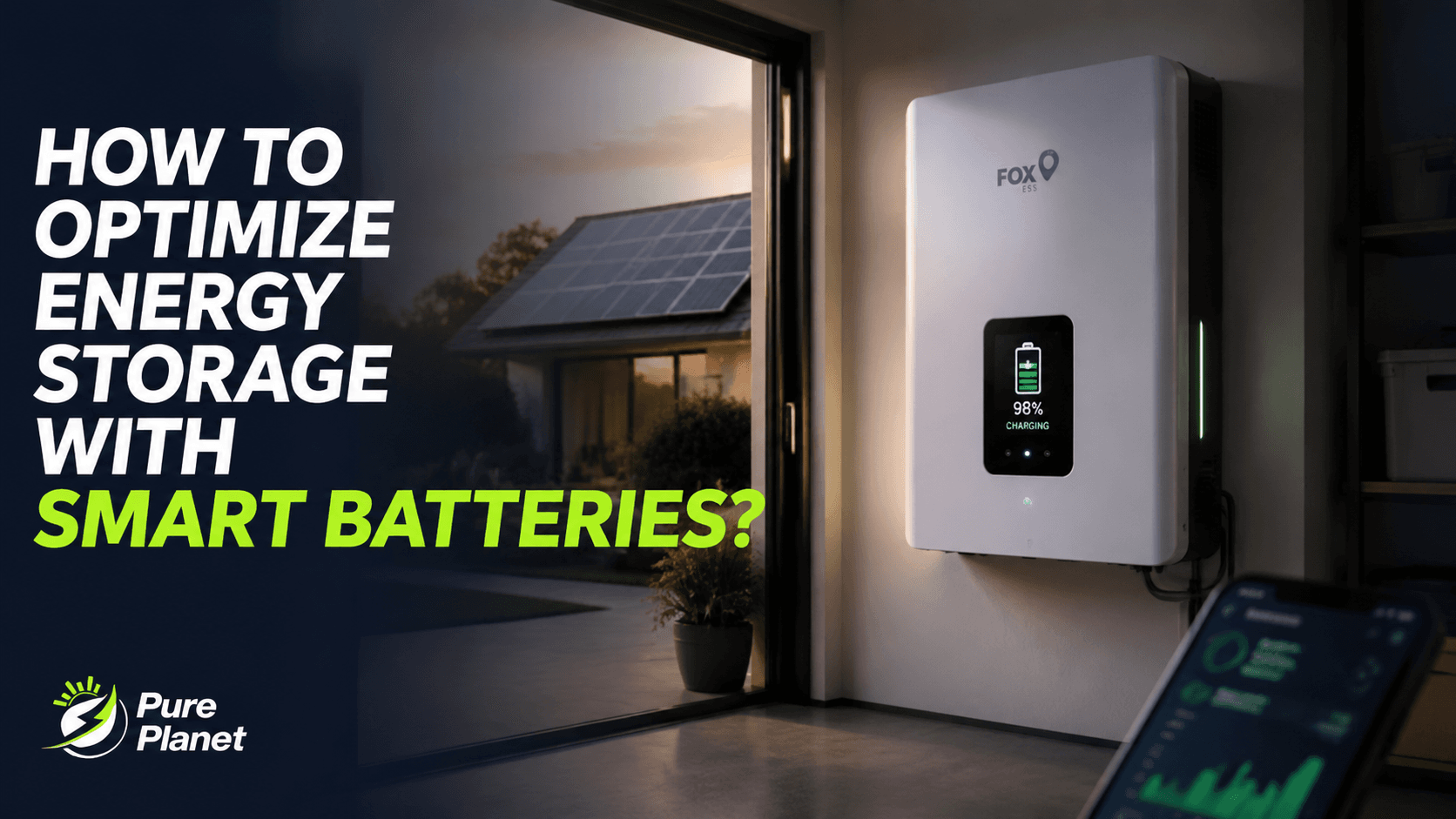 How to Optimize Energy Storage With Smart Batteries