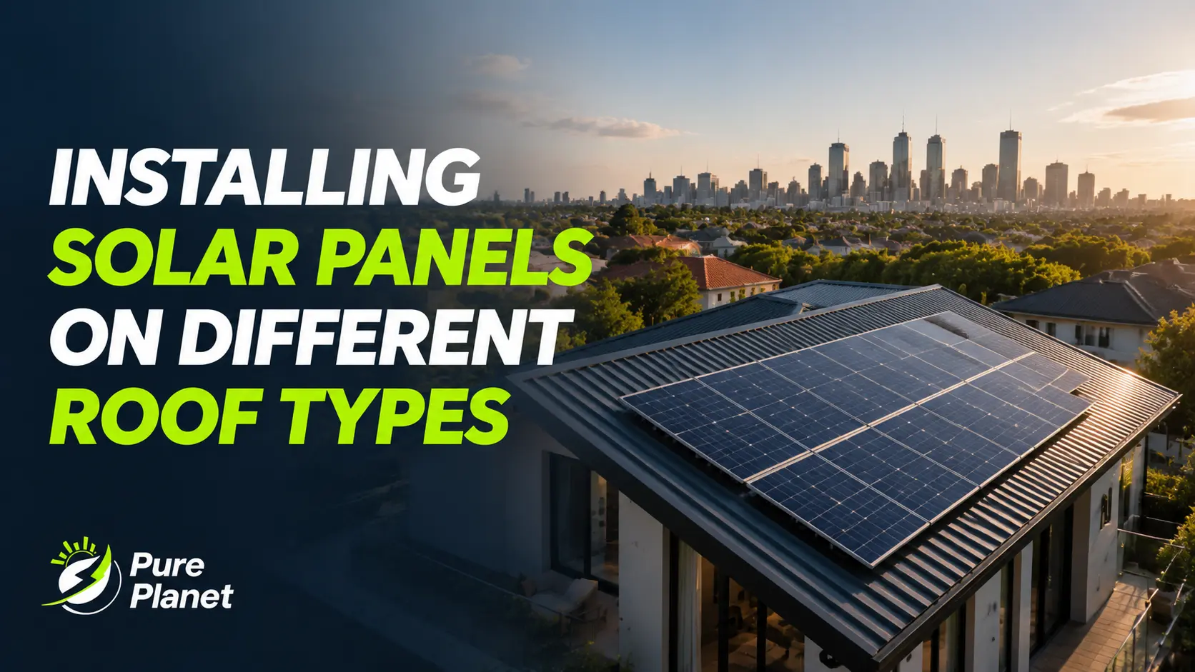 Installing Solar Panels on Different Roof Types