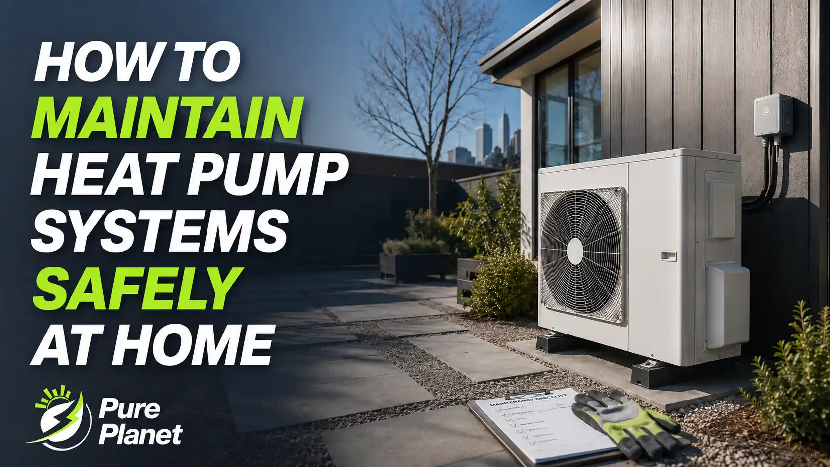 How to Maintain Heat Pump Systems Safely at Home
