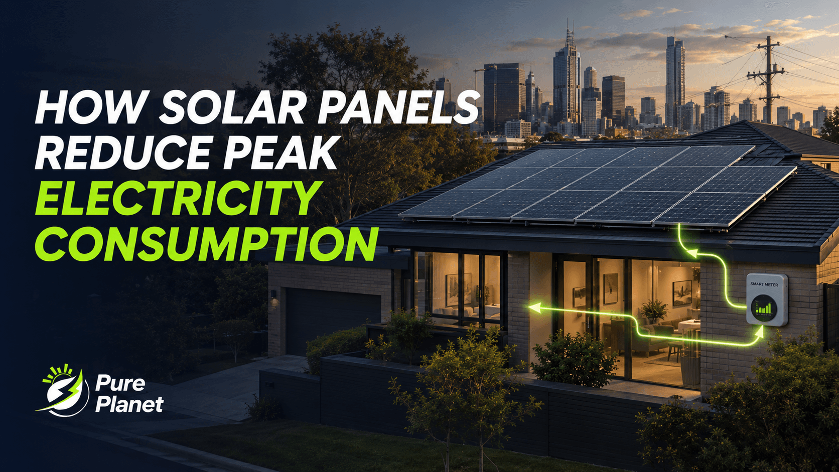 How Solar Panels Reduce Peak Electricity Consumption